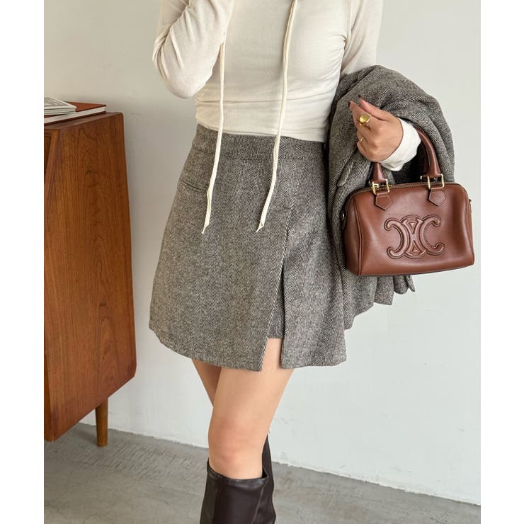 ジャケット+スリットミニスカートset | JUNOAH | 詳細画像20 