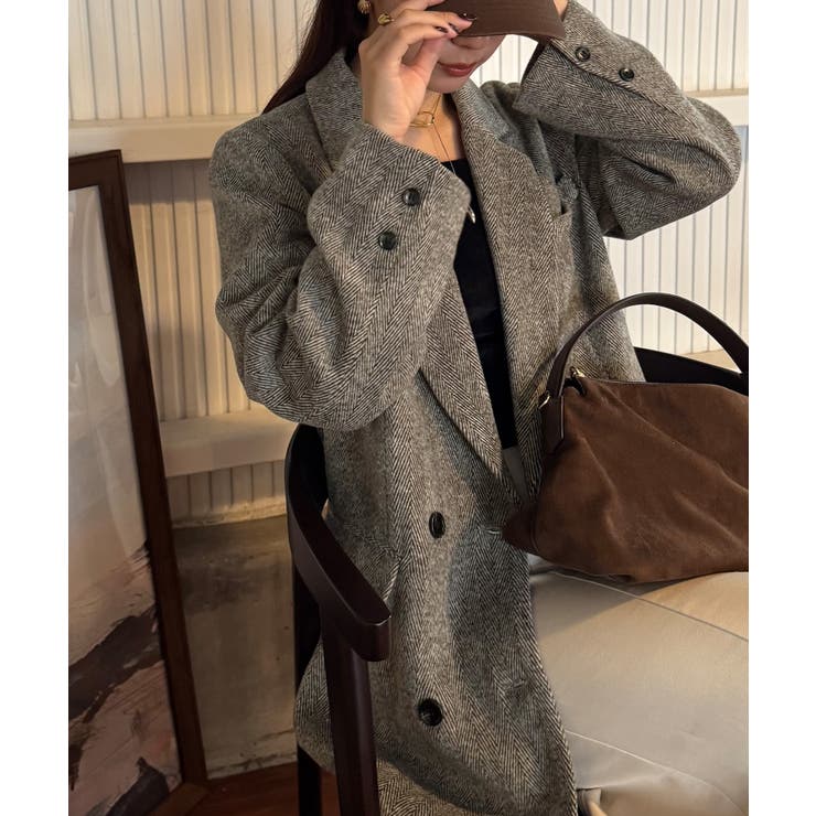 ジャケット+スリットミニスカートset | JUNOAH | 詳細画像22 