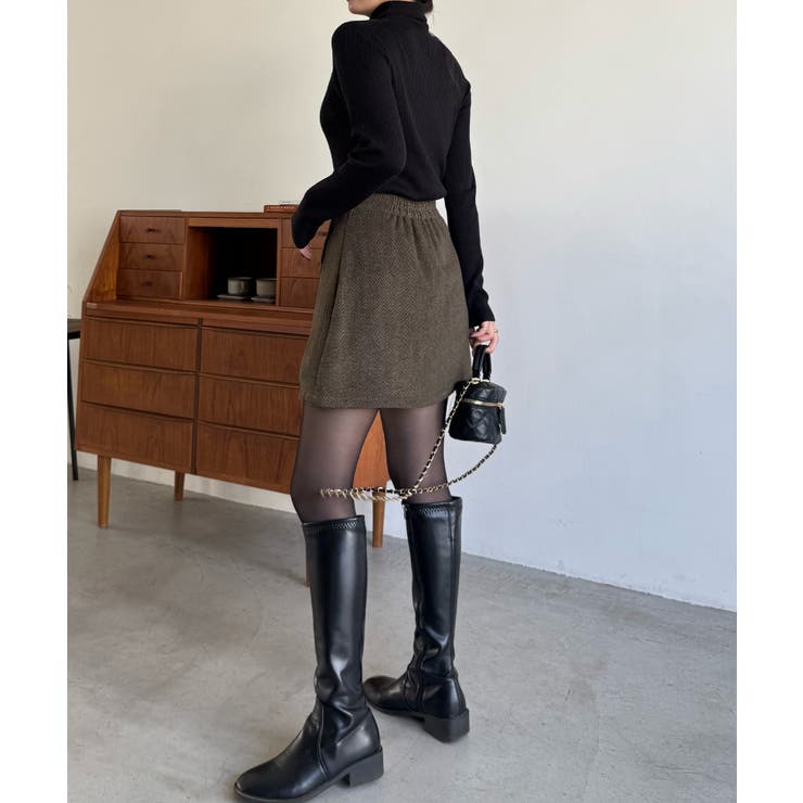 ジャケット+スリットミニスカートset | JUNOAH | 詳細画像7 