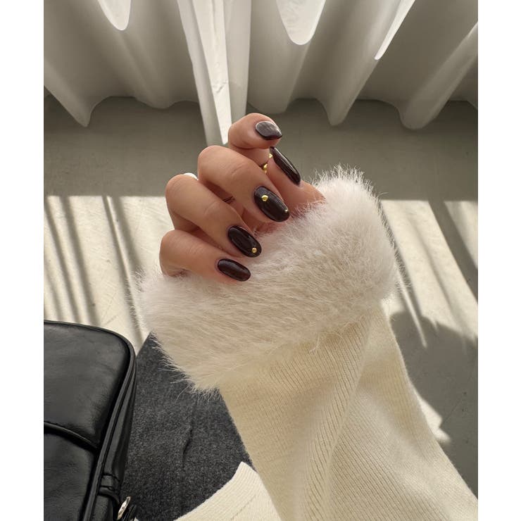 ファースリーブニットカーディガン | JUNOAH | 詳細画像10 