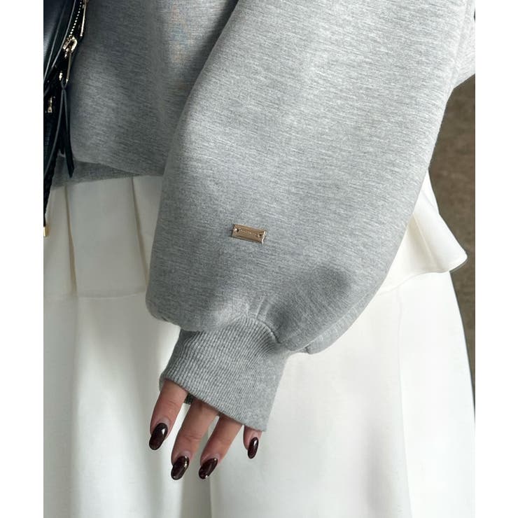 ワンショルスリットスウェット | JUNOAH | 詳細画像9 