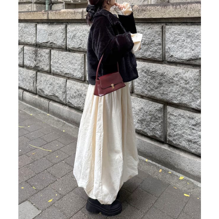 2wayフェイクファーコート | JUNOAH | 詳細画像18 