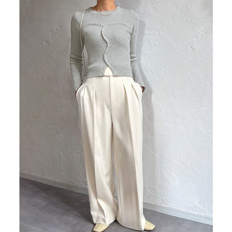 ビスチェドッキングリブニット | JUNOAH | 詳細画像8 