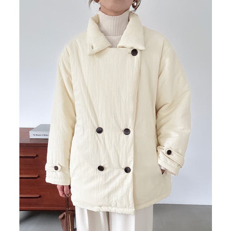 ミドル丈中綿コート | JUNOAH | 詳細画像2 