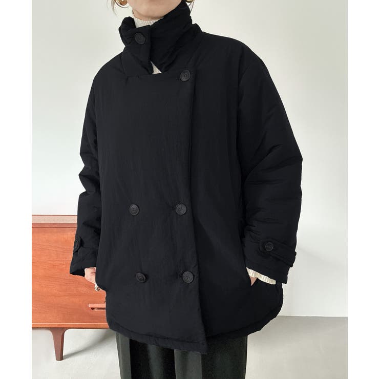 ミドル丈中綿コート | JUNOAH | 詳細画像5 