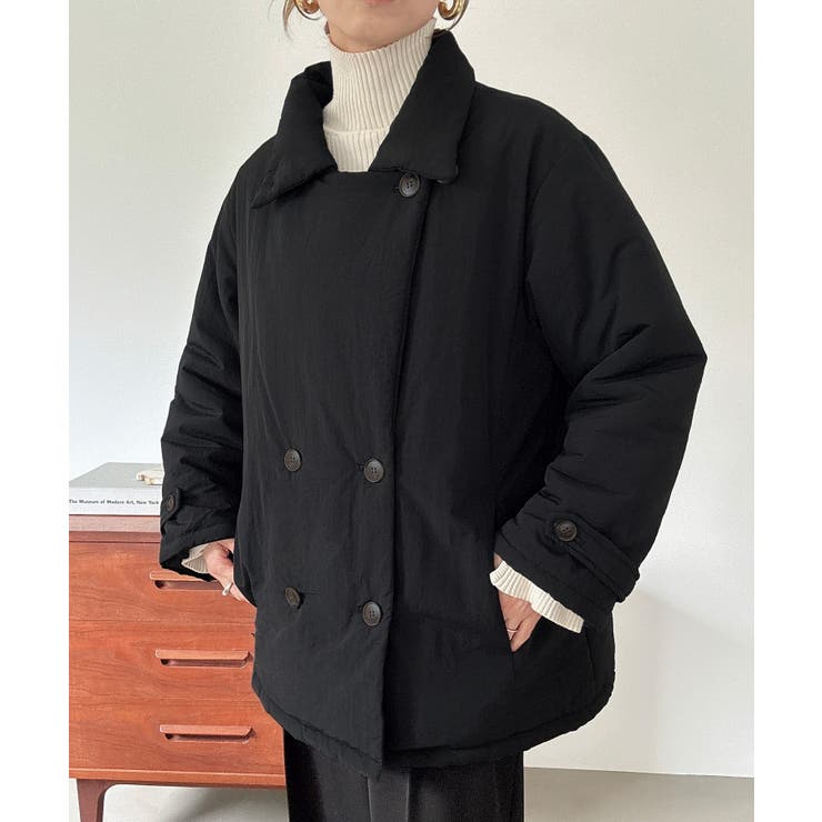 ミドル丈中綿コート | JUNOAH | 詳細画像7 