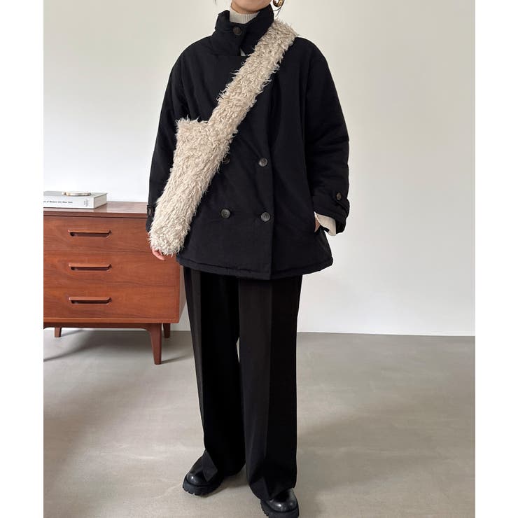 ミドル丈中綿コート | JUNOAH | 詳細画像8 