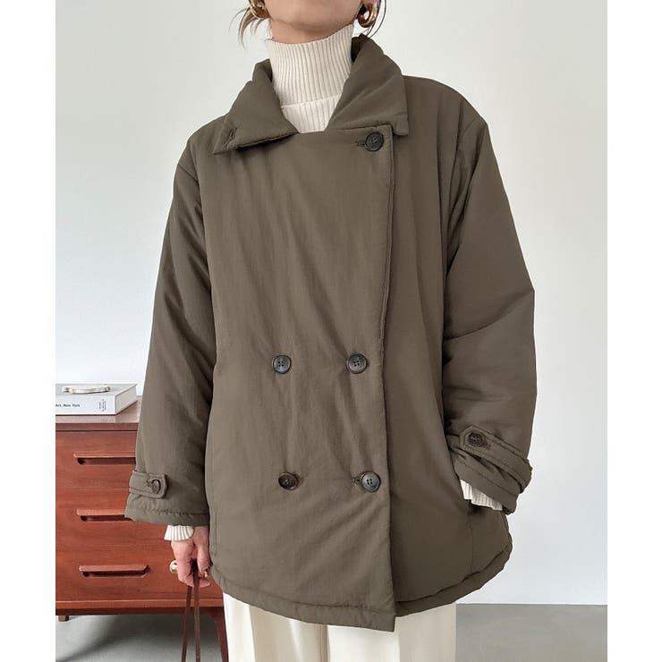 ミドル丈中綿コート | JUNOAH | 詳細画像9 