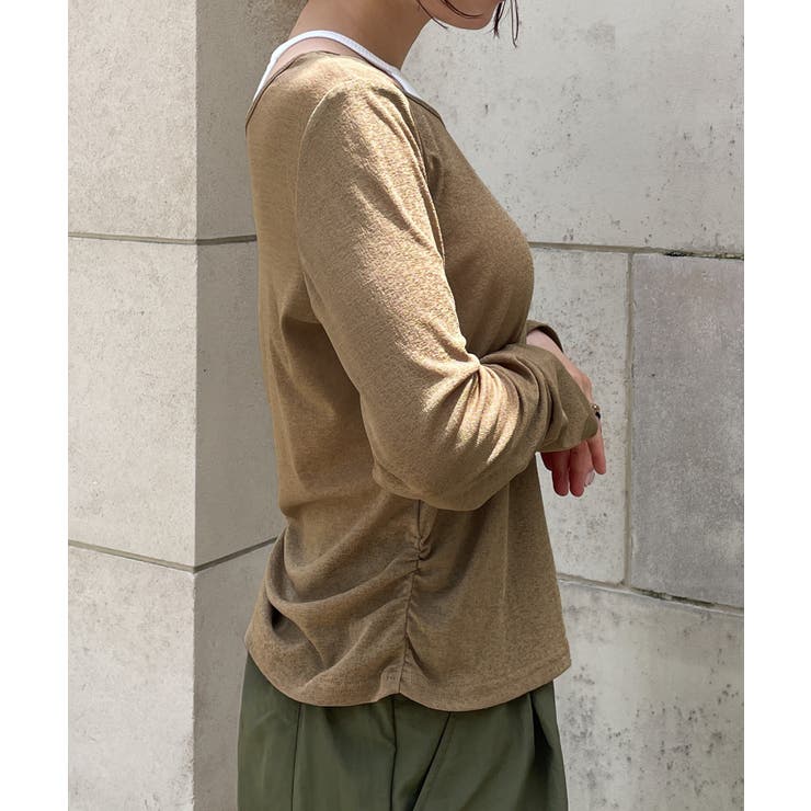 シアートップス+【取り外し可能カップ付き】ホルターネック