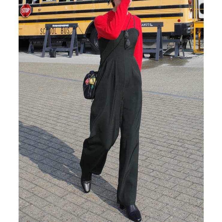 ダークグレー | ツータックオールインワン | JUNOAH