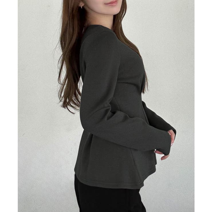 キーネックペプラムトップス | JUNOAH | 詳細画像8 