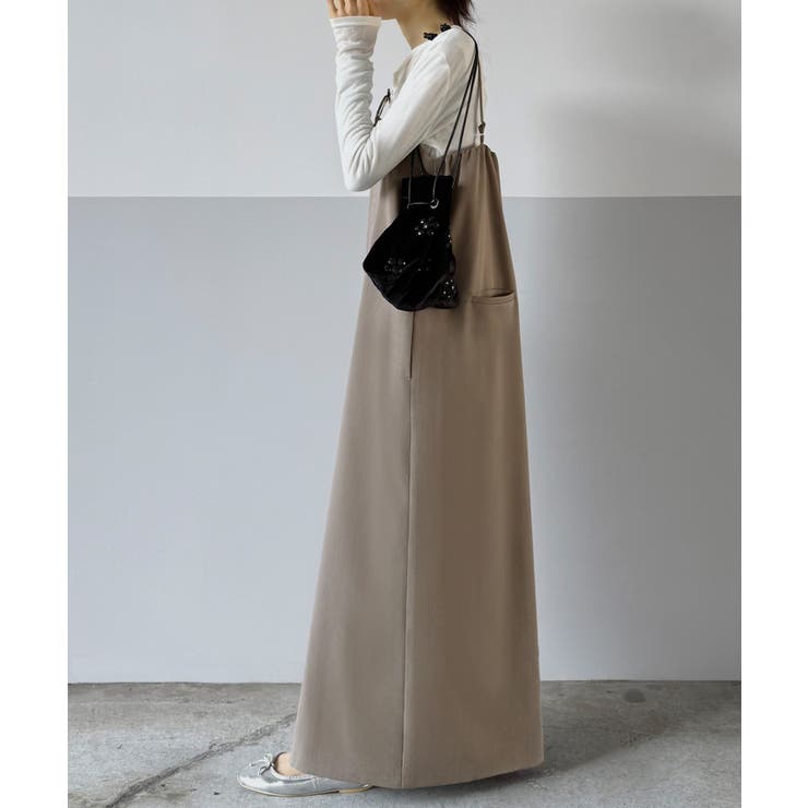 ツイルキャミワンピース | JUNOAH | 詳細画像10 