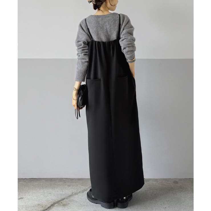 ツイルキャミワンピース | JUNOAH | 詳細画像3 