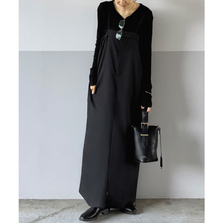 ツイルキャミワンピース | JUNOAH | 詳細画像4 