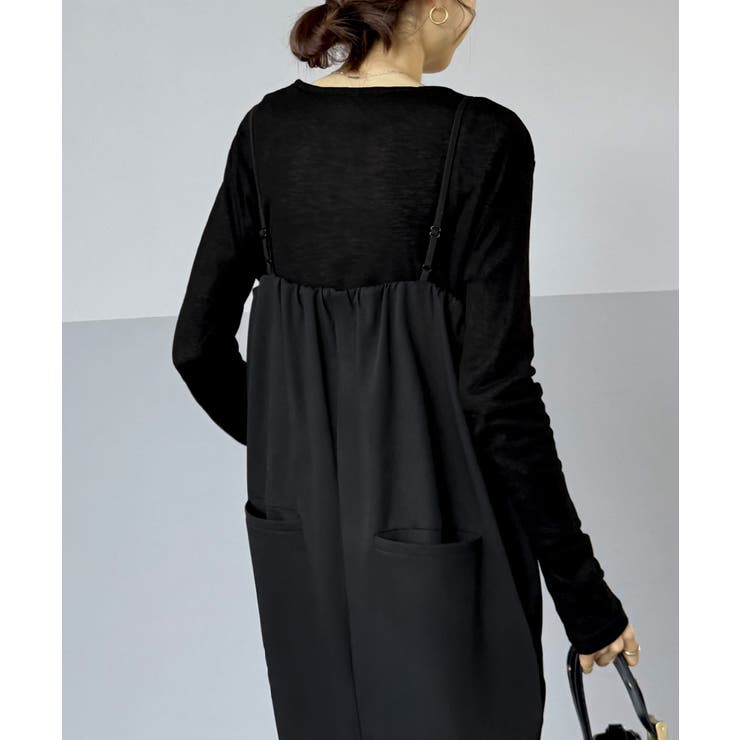 ツイルキャミワンピース | JUNOAH | 詳細画像6 