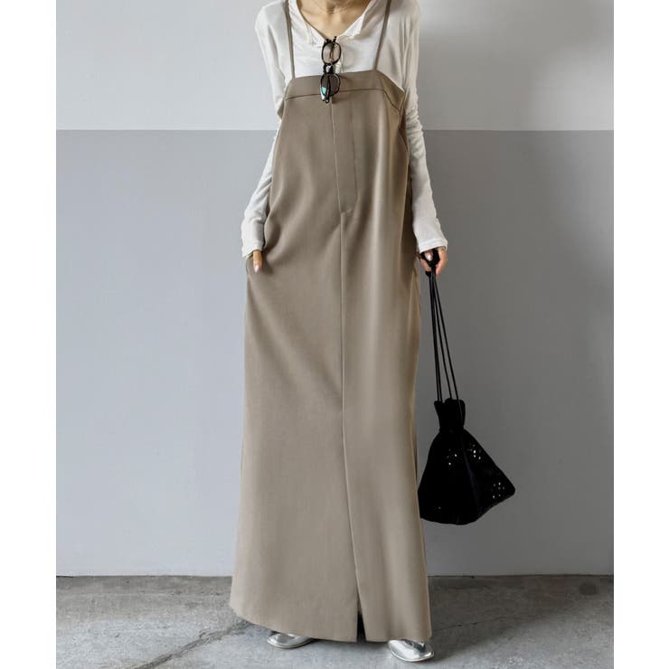 ツイルキャミワンピース | JUNOAH | 詳細画像7 