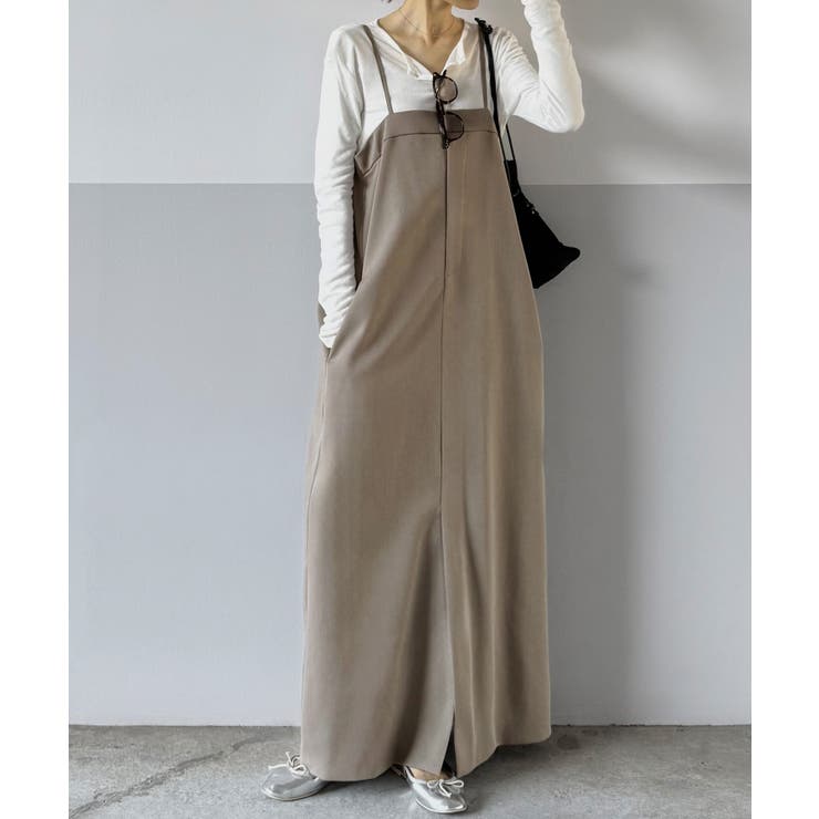 ツイルキャミワンピース | JUNOAH | 詳細画像8 