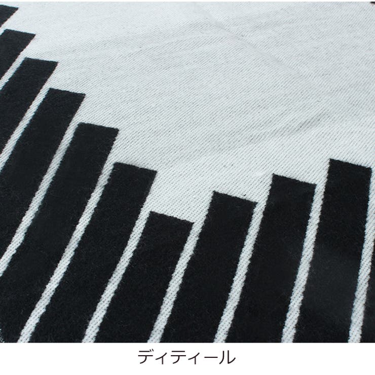 ストライプデザイン大判ストール | JUNOAH | 詳細画像11