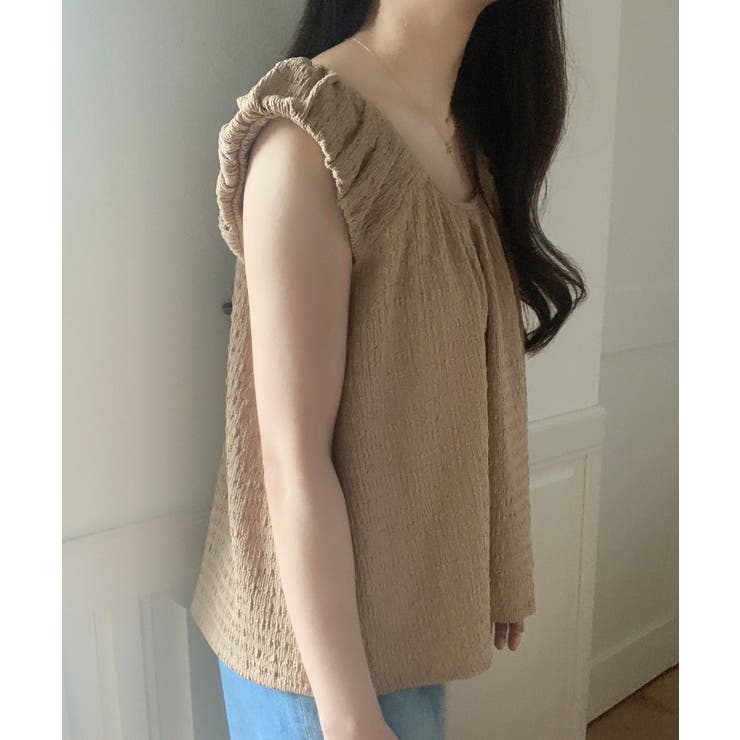 ぽこぽこギャザーブラウス | LAUIR | 詳細画像10 