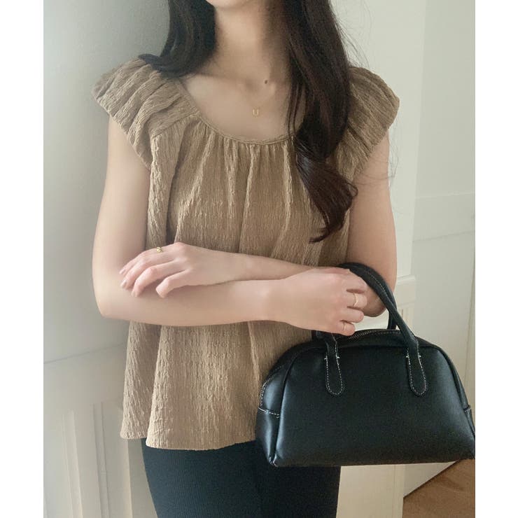 ぽこぽこギャザーブラウス | LAUIR | 詳細画像8 