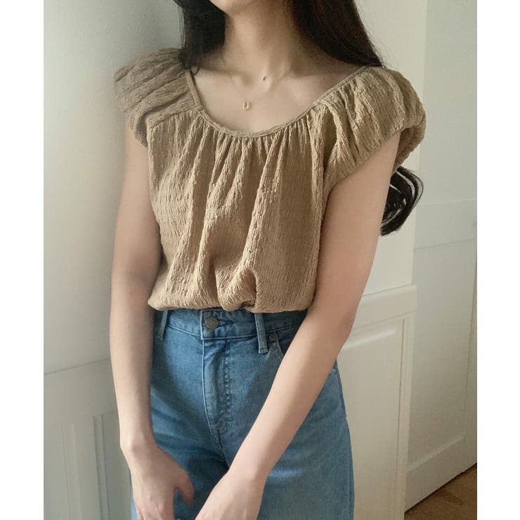 ぽこぽこギャザーブラウス | LAUIR | 詳細画像9 