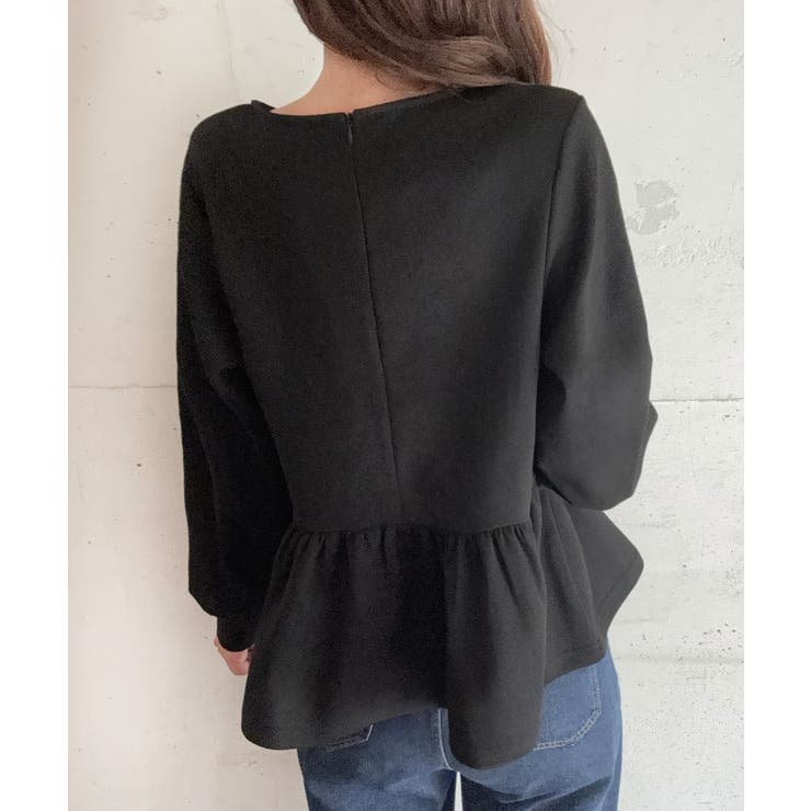 裾フリルプルオーバー | LAUIR | 詳細画像4 