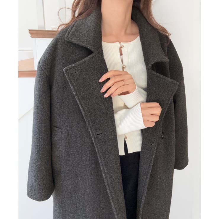 2wayロングチェスターコート | LAUIR | 詳細画像12 