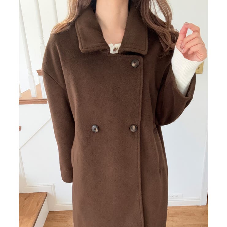 2wayロングチェスターコート | LAUIR | 詳細画像8 