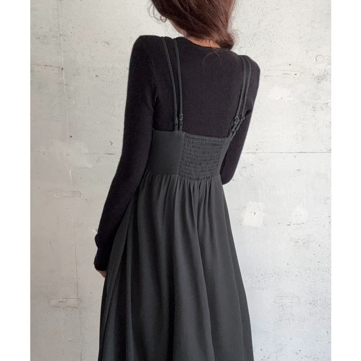 アシメストラップバルーンキャミワンピース | LAUIR | 詳細画像10 