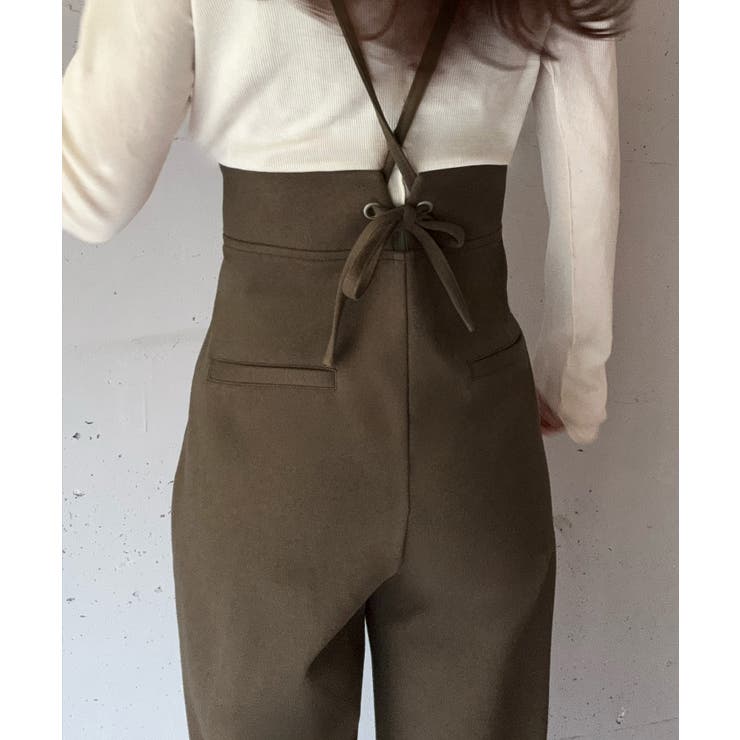 ハイウエストワイドサロペット | LAUIR | 詳細画像10 