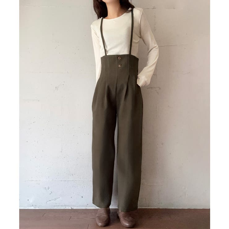 ハイウエストワイドサロペット | LAUIR | 詳細画像11 