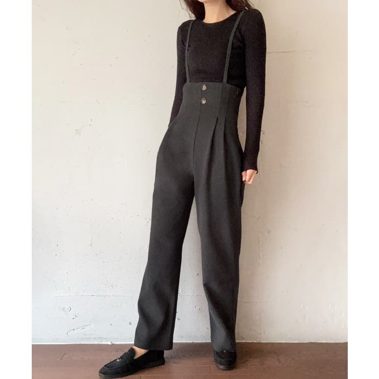 ハイウエストワイドサロペット | LAUIR | 詳細画像8 