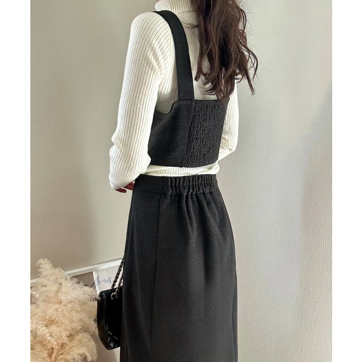 ハートビスチェ+ジップスリットスカートセット | LAUIR | 詳細画像10 