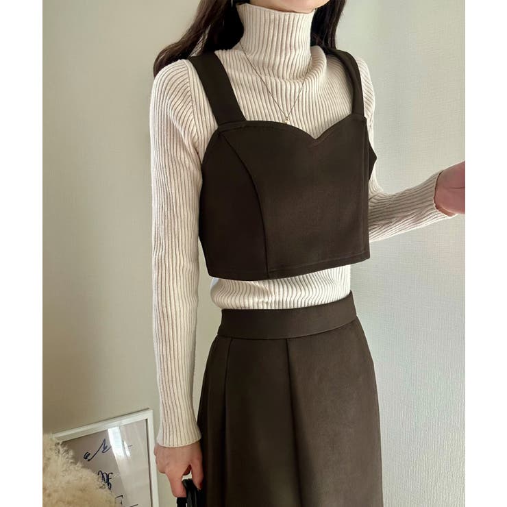 ハートビスチェ+ジップスリットスカートセット | LAUIR | 詳細画像7 