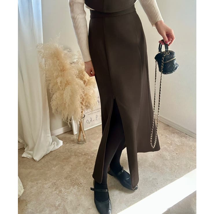 ハートビスチェ+ジップスリットスカートセット | LAUIR | 詳細画像8 