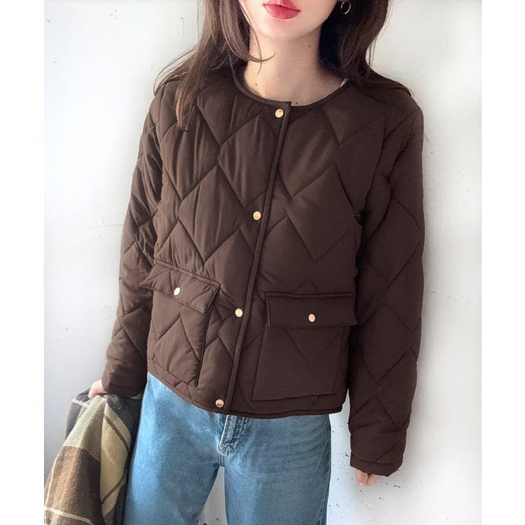 金釦キルティングジャケット | LAUIR | 詳細画像12 