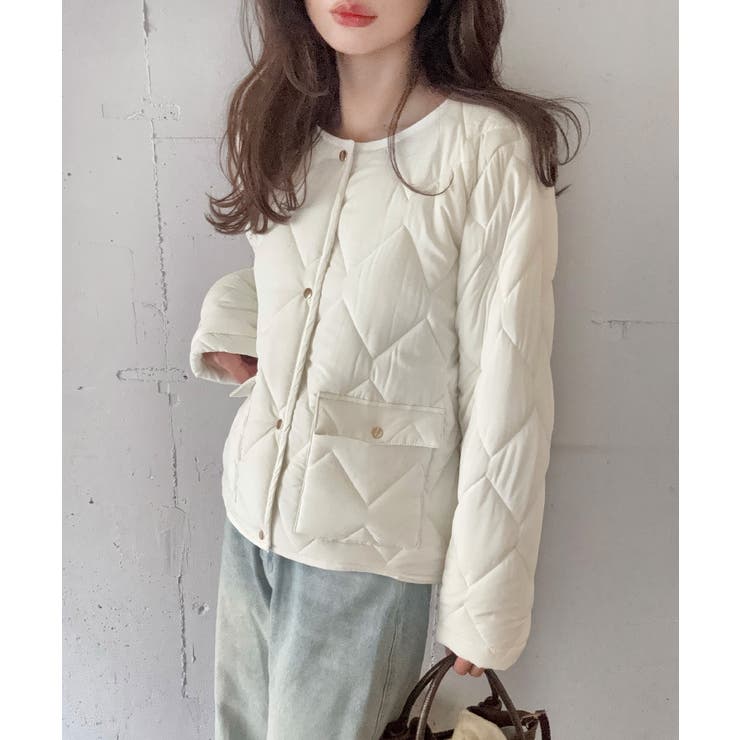 金釦キルティングジャケット | LAUIR | 詳細画像3 