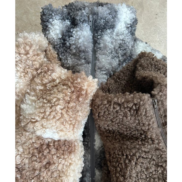 ショート丈ボアブルゾン | LAUIR | 詳細画像16 