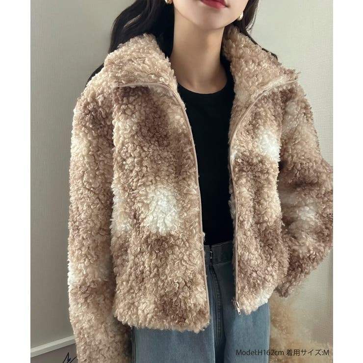 ショート丈ボアブルゾン | LAUIR | 詳細画像2 