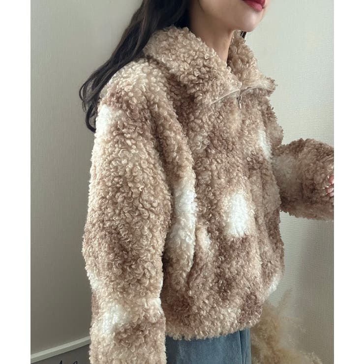 ショート丈ボアブルゾン | LAUIR | 詳細画像5 