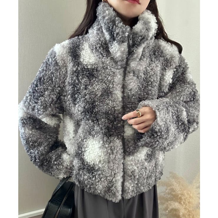 ショート丈ボアブルゾン | LAUIR | 詳細画像6 