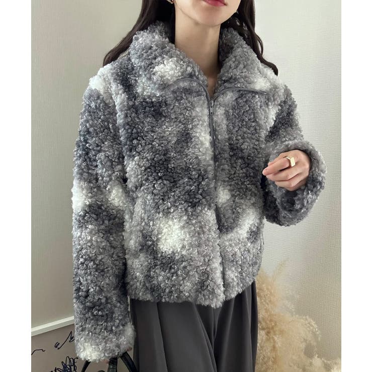 ショート丈ボアブルゾン | LAUIR | 詳細画像9 