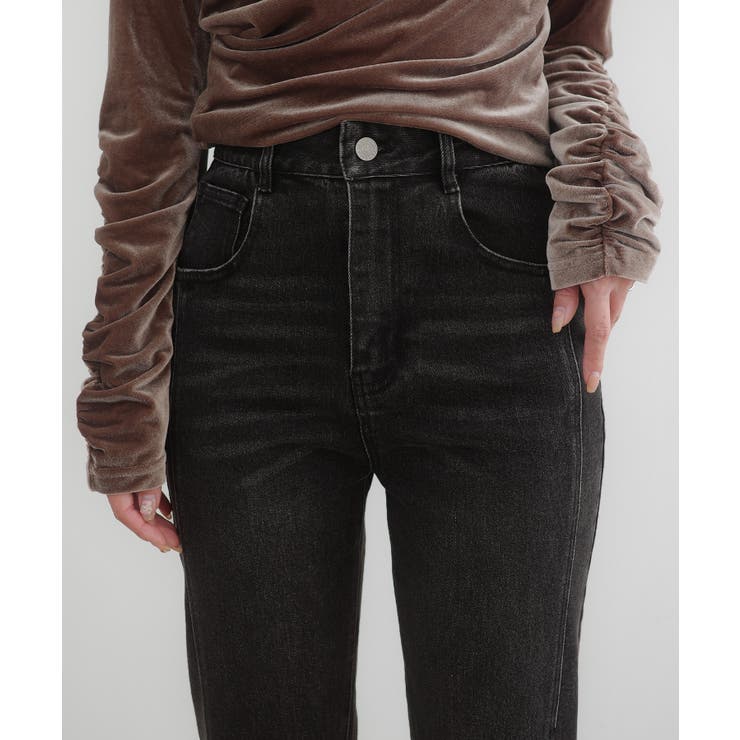 CENEA ストレッチスリットフレアデニム | JUNOAH | 詳細画像10 