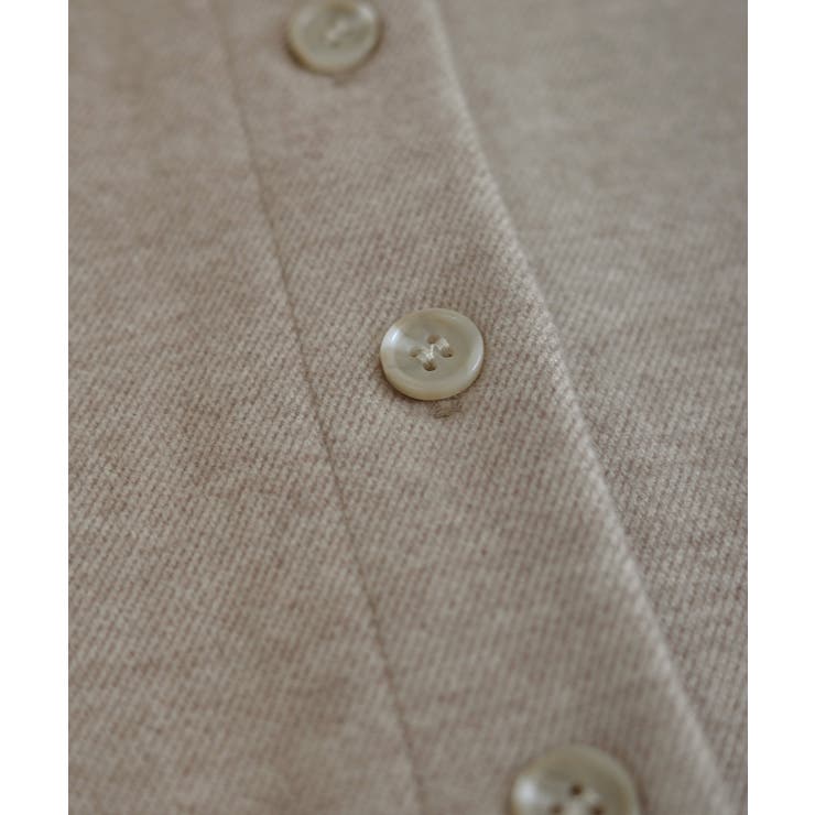 CENEA シャギーショートニット＋釦スリットキャミワンピースset | JUNOAH | 詳細画像19 