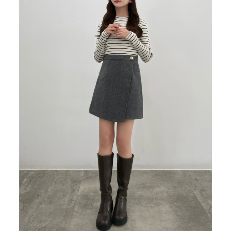 新品♢未使用　IENA ラップスカート風スカッツ 新品 タグ付き IENA イエナ ラップスカート風スカッツ