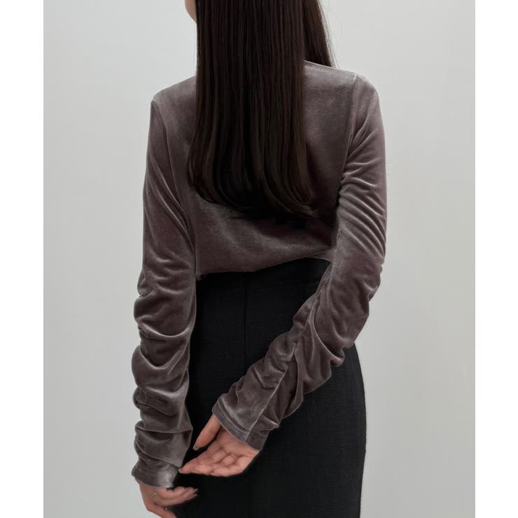 CENEA ドレープベロアトップス | JUNOAH | 詳細画像7 