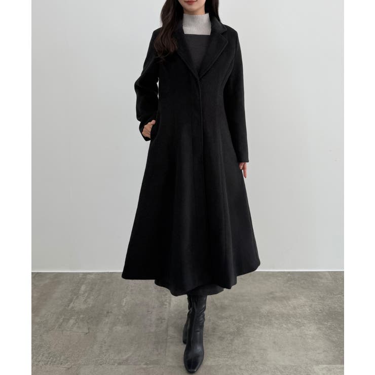 CENEA ウエストシェイプシングルチェスターコート[品番：AMTW0012711