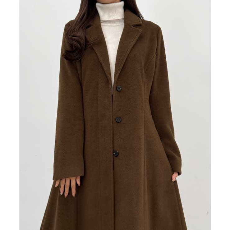 CENEA ウエストシェイプシングルチェスターコート | JUNOAH | 詳細画像17 