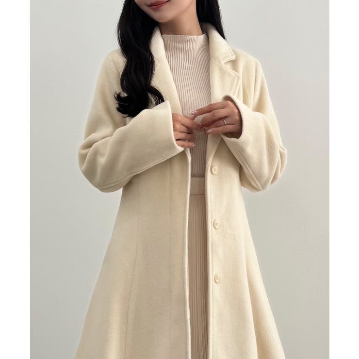 CENEA ウエストシェイプシングルチェスターコート | JUNOAH | 詳細画像8 