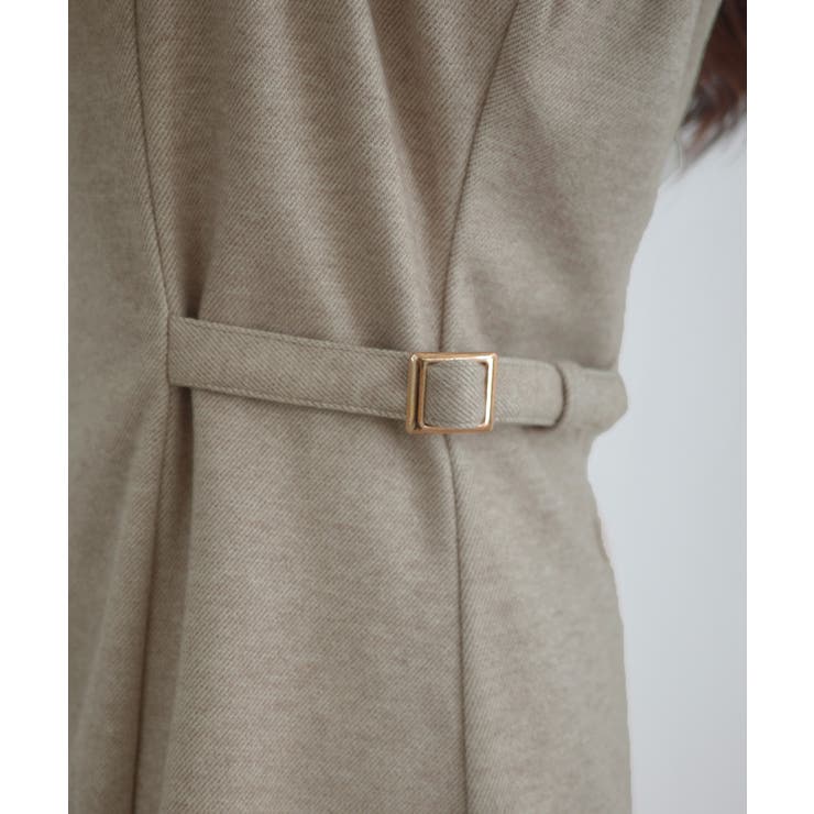 CENEA Vネックミニジャンパースカート | JUNOAH | 詳細画像16 